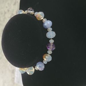 Bracelets- Set of 2 in Gold/Blue Color